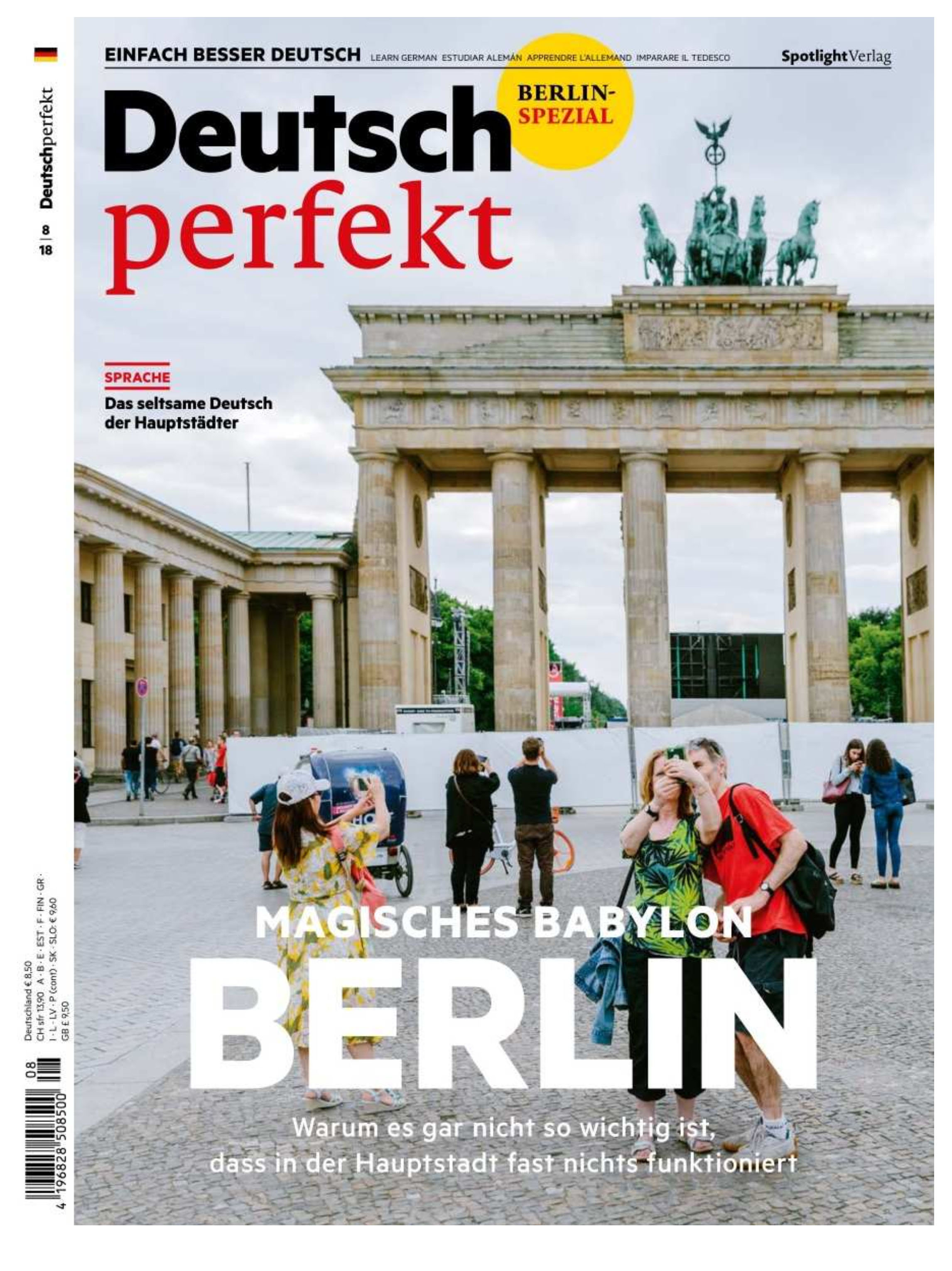 مجله Deutsch Perfekt سال 2018
